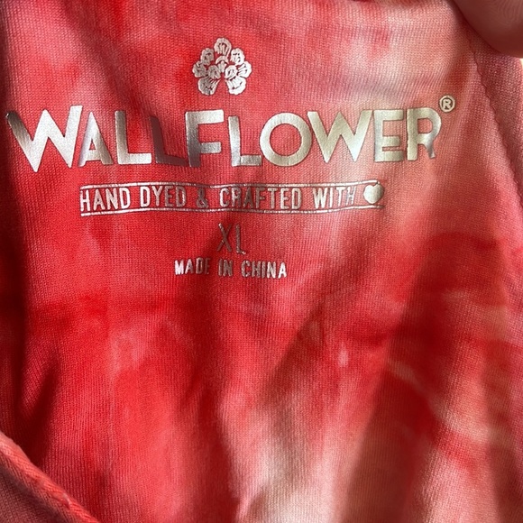 🎉HP🎉 Wallflower Tie-Dye Red Halter Tank Dress - Picture 5 of 5